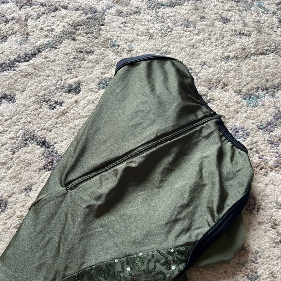 Weissman Green Sequin Bodysuit - Picture 4 of 5